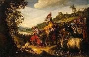 LASTMAN, Pieter Pietersz. Abraham s Journey to Canaan Spain oil painting artist